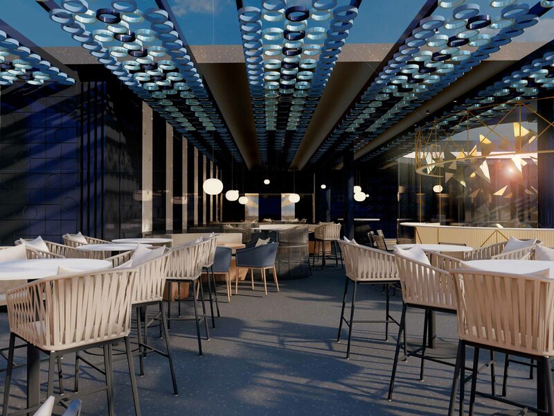 Interior Design per hotel, ristorazione e spazi commerciali
