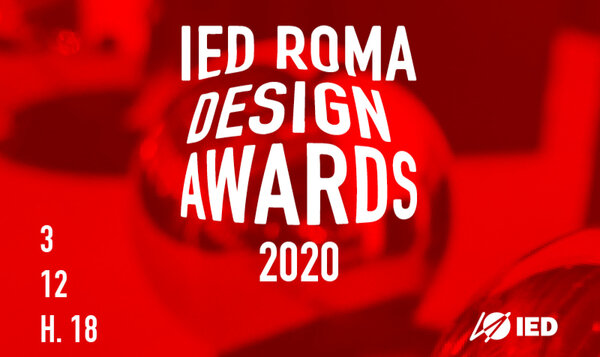 IED ROMA DESIGN AWARDS 2020