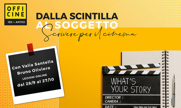 Aperte le iscrizioni per il corso di officine:  dalla scintilla al soggetto